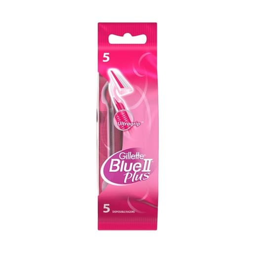 Gillette Blue II Plus for Women X5