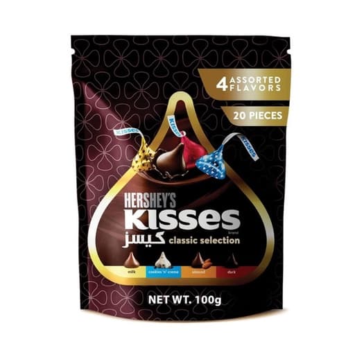 Hershey’s Kisses Classic Selection Chocolate 100g