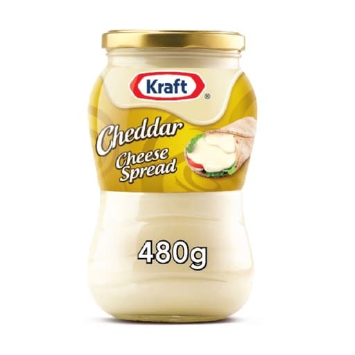 Kraft Original Cheddar Cheese Spread Jar 480G