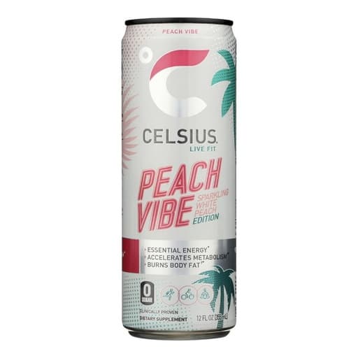 Celsius Energy Peach Vibe 355ml