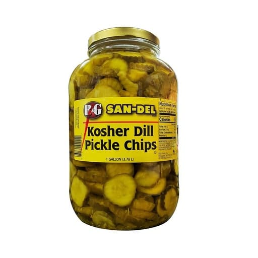 B&G Kosher Dill Pickle Chips 3.78L