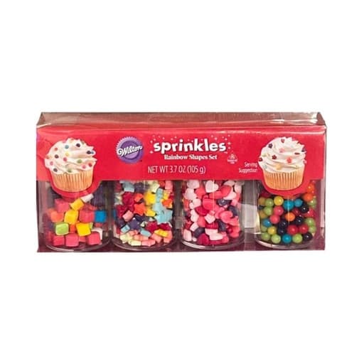 Sprinkles Rainbow Shapes 105g