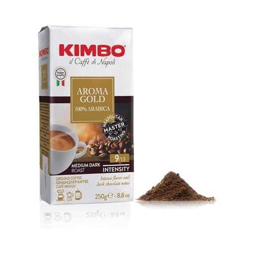 Kimbo Aroma Gold Ground Coffee 250g