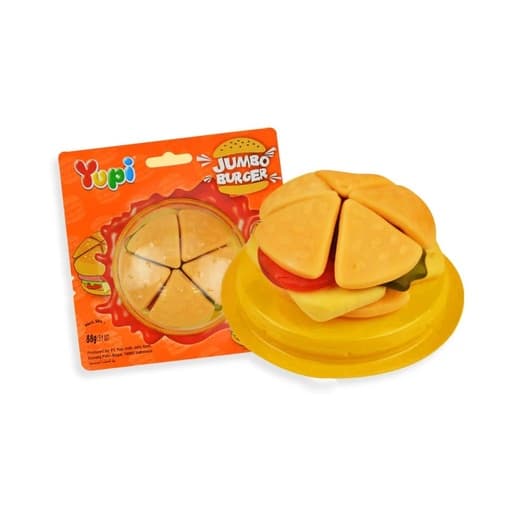 Yupi Jumbo Burger gummy 88g