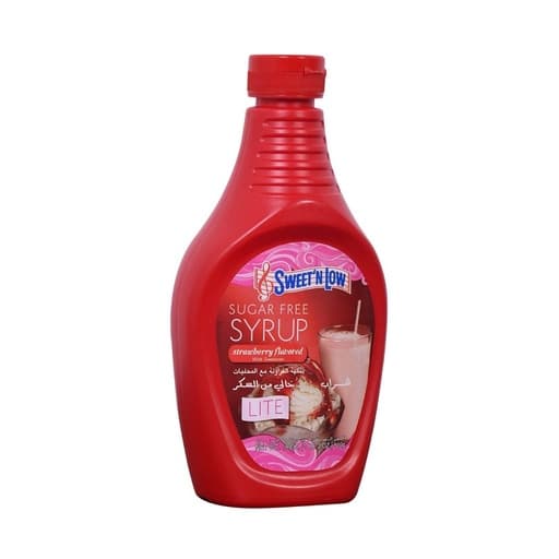 Sweet’n Low Sugar Free Strawberry Syrup 510g
