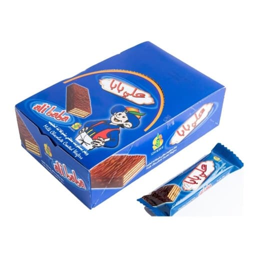 Sinokrot Ali Baba Milk Chocolate Wafer X24