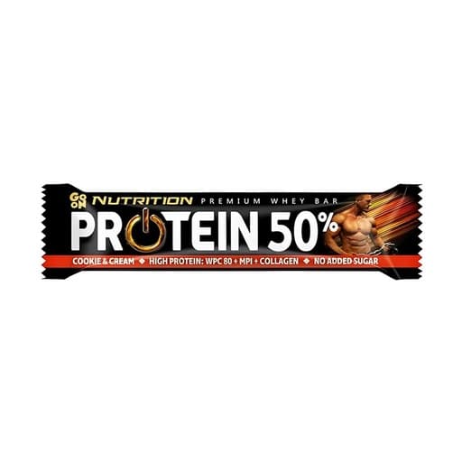 Co On Premium Whey Bar Protein 50% Cookie& Cream 40g