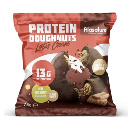 Alasature Protein Doughnuts Lotus Cream 75g