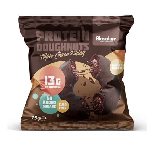 Alastour Tripple Chocolate Filling Protein Doughnuts 75g