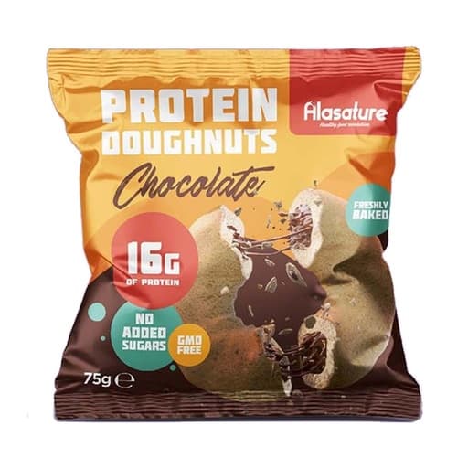 Alasature Protein Doughnuts Chocolate 75g