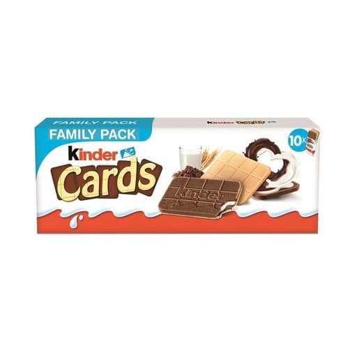 Kinder Cards Family Pack x10 256g