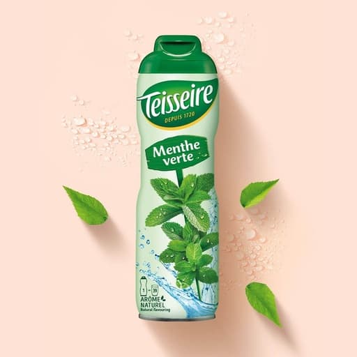 Teisseire Green Mint Syrup 600ml