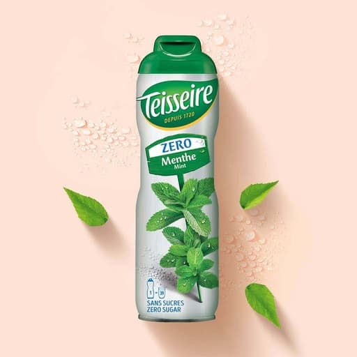 Teisseire Green Mint Syrup Zero Sugar 600ml