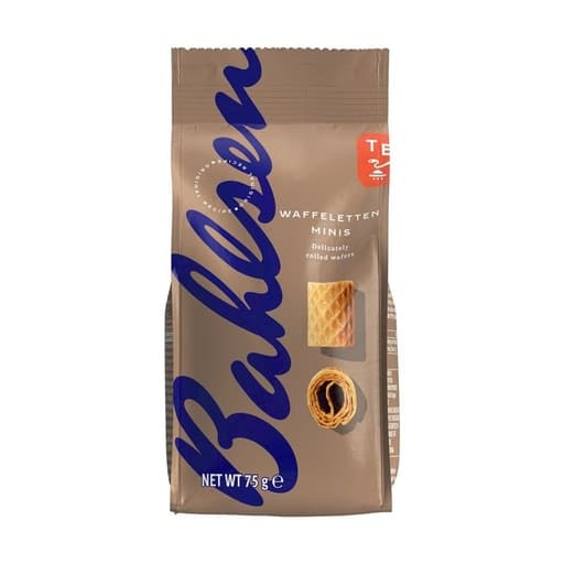Bahlsen Crispy Mini Waffle Rolls 75g