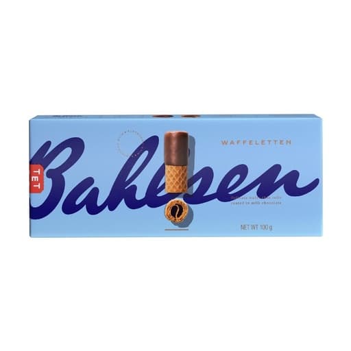 Bahlsens Choco Wafletten with Milk & Latte 100 g