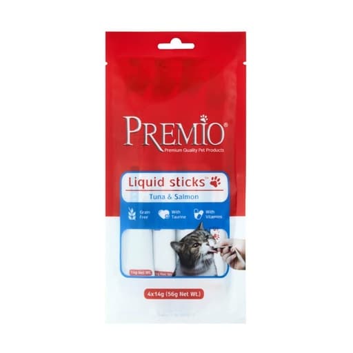 Premio Cat Liquid Sticks Tuna& Salmon 56g