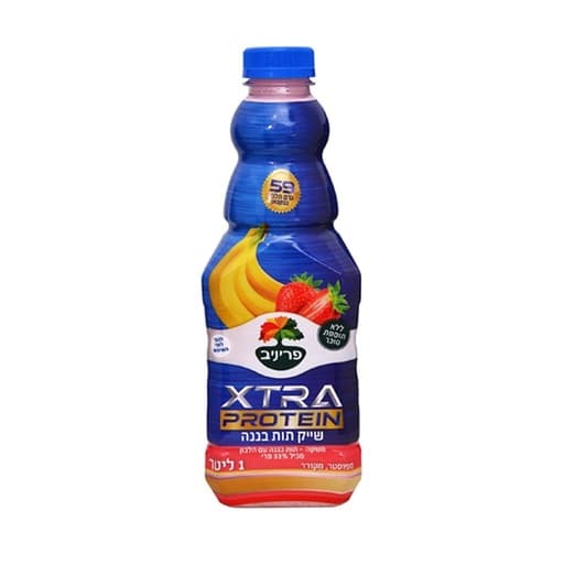 Priniv Strawberry& Banana smoothie with protein 1l
