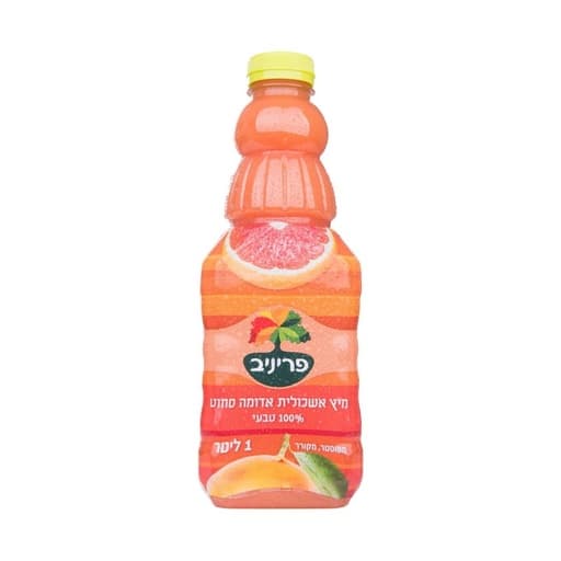 Priniv Naturally Squeezed Red Grapefruit Juice 1l