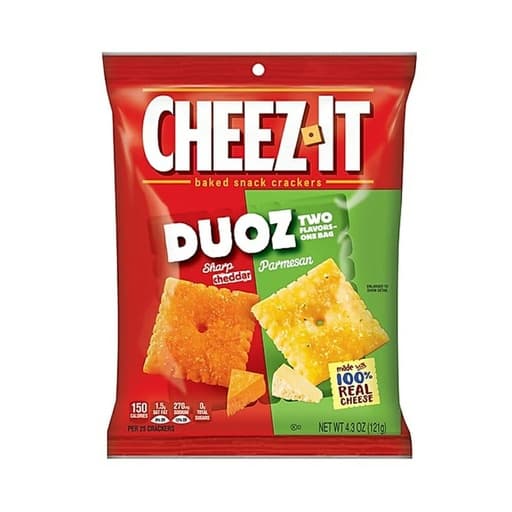 Cheez-IT Baked Snack Crackers – Sharp Cheddar & Parmesan