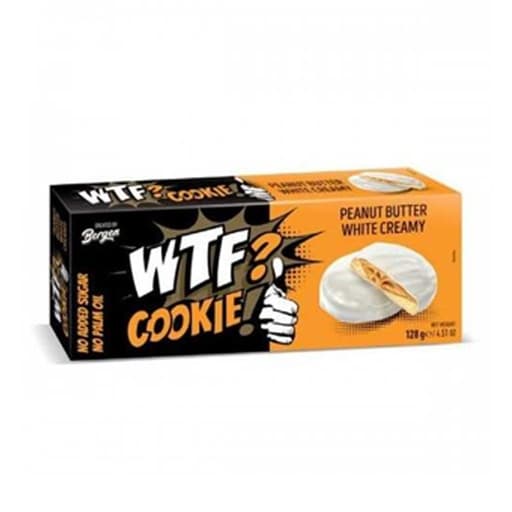 WTF? Cookie! Peanut Butter White Creamy 125g