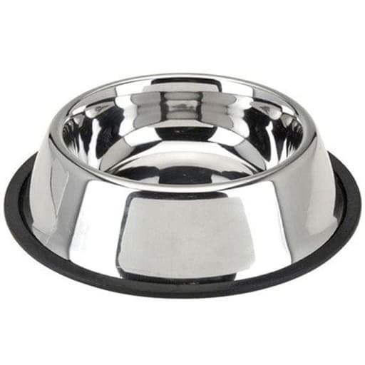 Stainless Steel Pet Bowl كبير