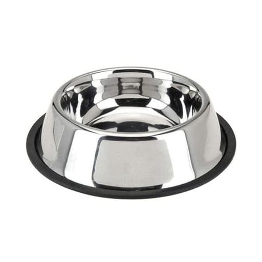 Stainless Steel Pet Bowl وسط