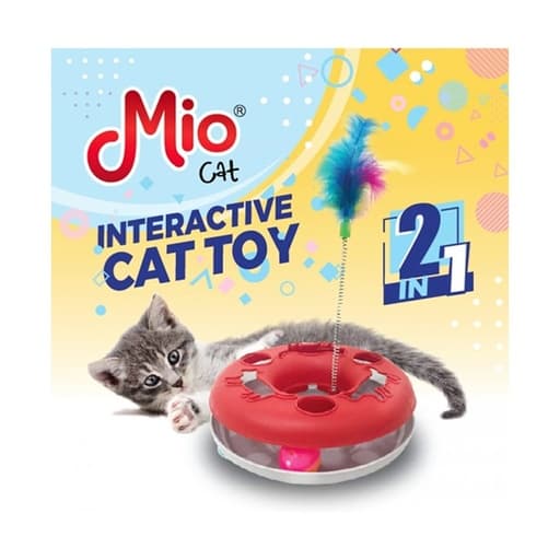 Mio 2-in-1 Interactive Cat Toy