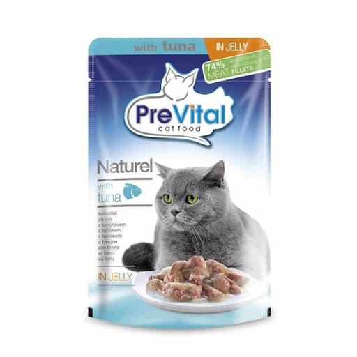 PreVital Cat Food With Tuna 85g