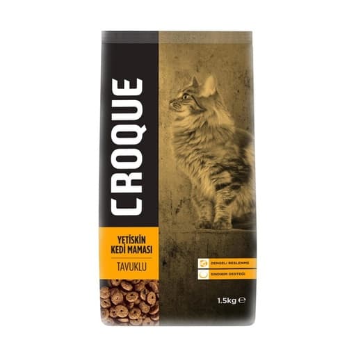 Croque Adult Cat Food with Chicken 1.5 KG