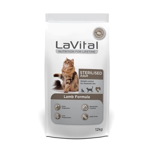 Lavital Cat Sterilised Adult Lamb 1.5kg
