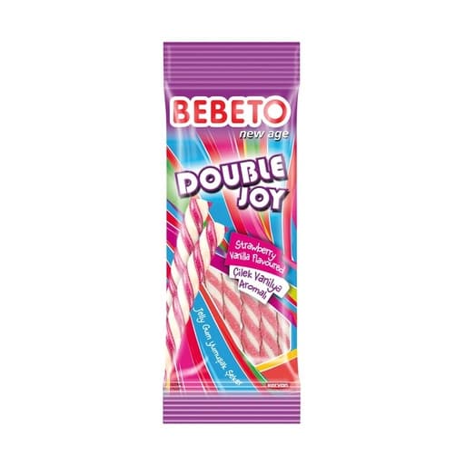 Bebeto Double Joy Strawberry 75g