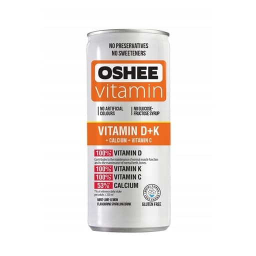 Oshee Energy Vitamin D K Drink 250ml