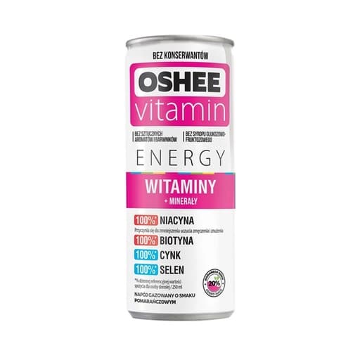 Oshee Vitamins & Minerals Energy Drink 250ml