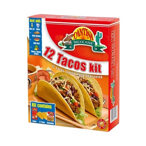 Cantina Mexicana Taco Dinner (12) 325G