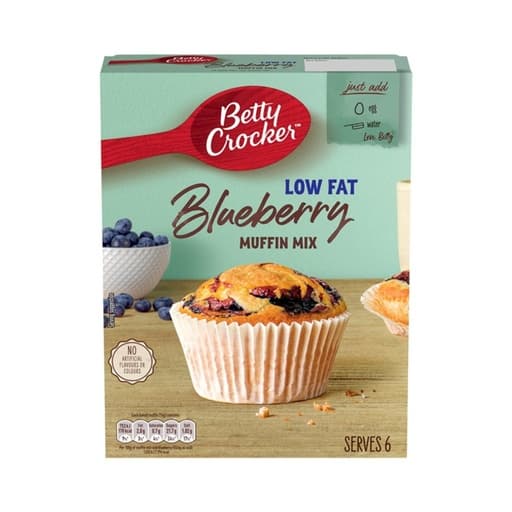 Betty Crocker Low Fat Blueberry Muffin Mix 335g