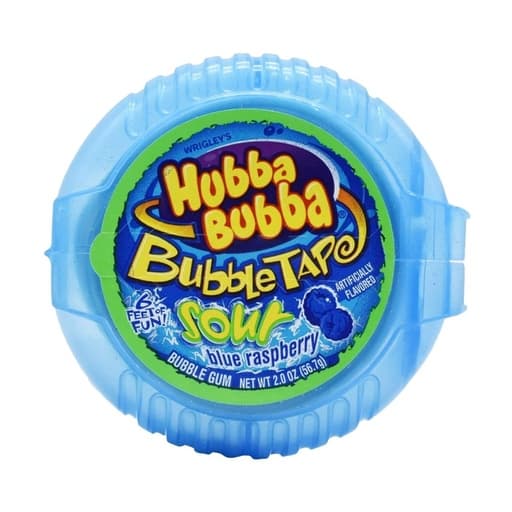 Hubba Bubba Bubble Tap Sour Blue Raspberry 56.7g