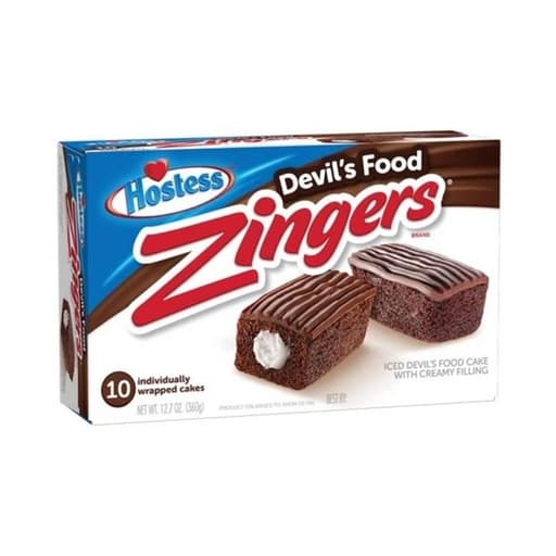 Hostess Zingers Iced Devil Food’s 360g