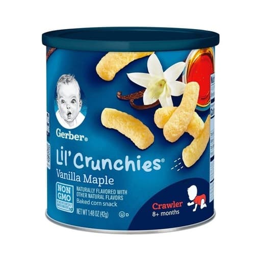 Gerber Lil’ Crunchies Vanilla Maple 8 42g