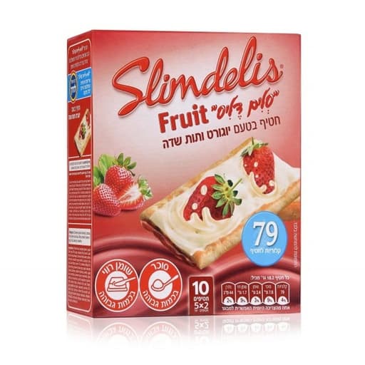 Merba Slim Delis Fruit with yogurt and Strawberry 182g