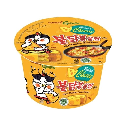 Samyang Hot Chicken Ramen Bowl Cheese Flavor 105g