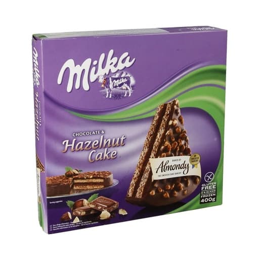 Milka Chocolate & Hazelnut Cake 400g