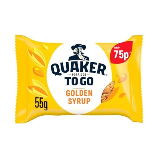 Quaker To Go Golden Syrup Cookie 55g