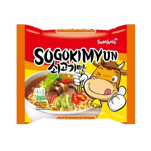 Samyang Sogokimyun Beef Noodle Soup 120g