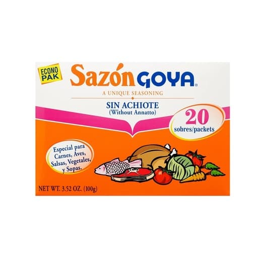 Goya Seasoning Without Annatto 100g