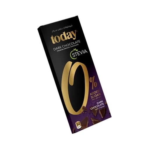 Today Dark Chocolate Stevia 65g