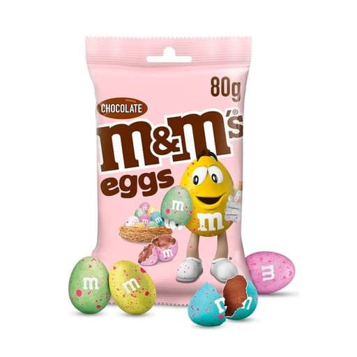 M&m Coated شوكولاتة Candy Speckled Eggs 80g