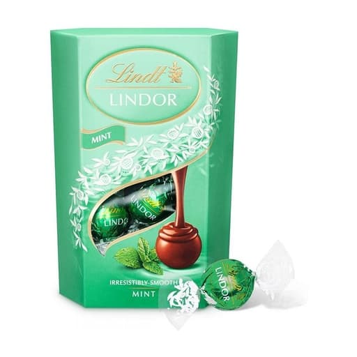 Lindt Lindor Milk Mint Truffles 200g