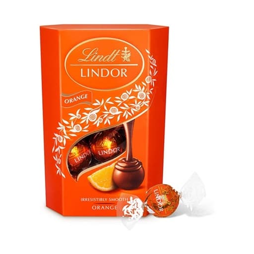 Lindt Lindor Blood Orange Cornet 200G