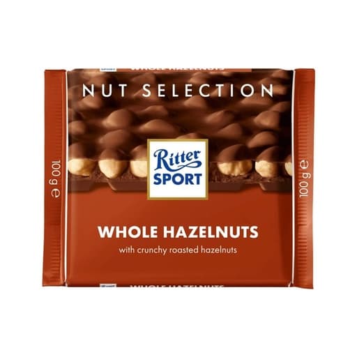 Ritter Sport Whole Hazelnuts 100g