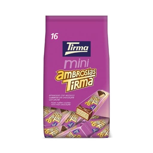 Tirma mini Ambrosias MIlk Chocolate 16 units